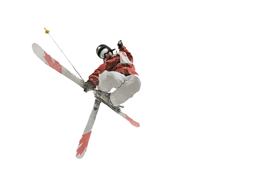 Skieur freeride