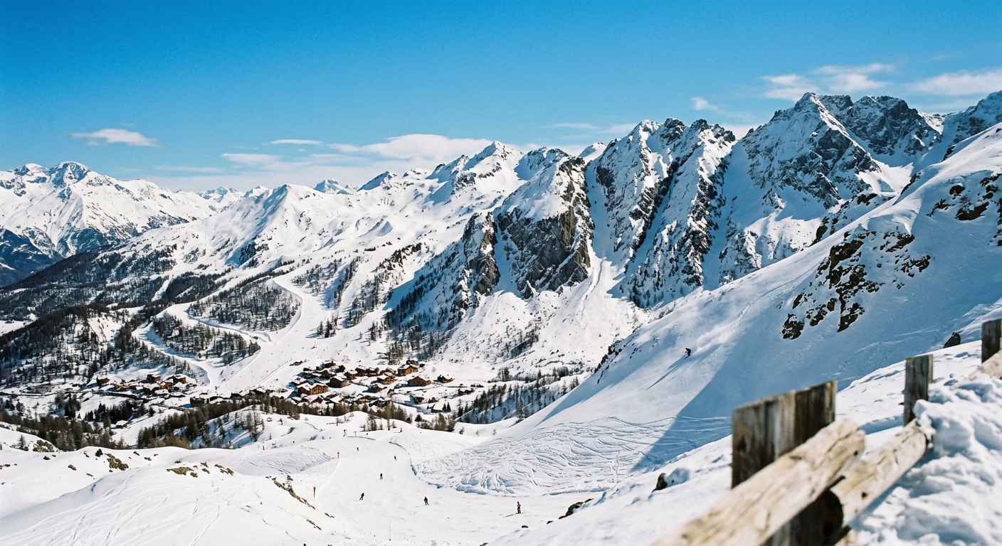 Piste noire Vars